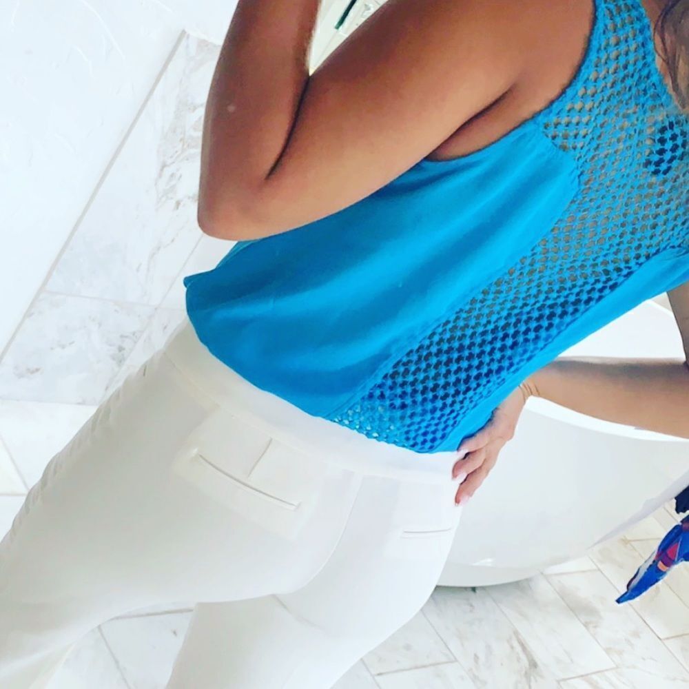 NWT blue blouse
